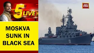 Moskva Sunk In Black Sea: Vladimir Putin's Most Humiliating Loss Since Invasion | 5ive Live