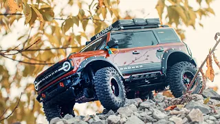 1/10 Scale RC : Traxxas TRX4 Bronco 2021 | Off-road driving 4x4 RC car