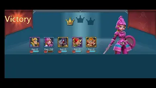 lords Mobile normal mode victory plz subscribe my channel