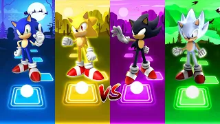 Sonic - Super Sonic - Dark Sonic - Hyper Sonic | Tiles Hop EDM Rush!