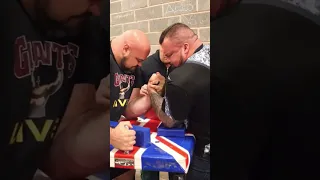 ARMWRESTLING BRIAN SHAW! #shorts #eddiehall #brianshaw #armwrestling