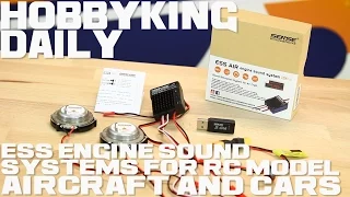 ESS Engine Sound Systems For RC Model Aircraft & Cars - HobbyKing Daily