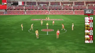 AFL Evolution 2 - Round 23 - Sydney Swans vs Hawthorn Hawks LIVE - BEST FINISH EVER!!!