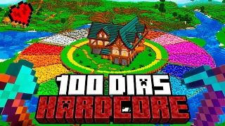 SOBREVIVI 100 DIAS NO MINECRAFT HARDCORE