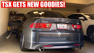 TSX gets huge update & garage!