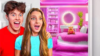 Surprising Bestfriend with Dream Room Makeover!