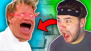 KingWoolz Reacts to GORDON RAMSAY Once AGAIN!! (Insane Clips)