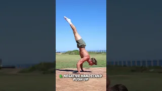 Improve your handstand push up with these 3 exercises!