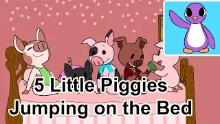 5 Little Piggies Jumping on the Bed - Bright New Day Productions