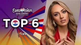 Eurovision 2021 | My Top 6 Songs (SO FAR)