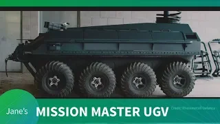 First look at Rheinmetall Canada's Mission Master UGV
