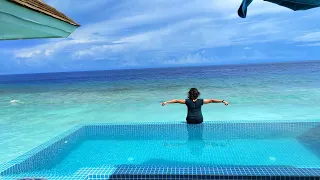 OCEAN POOL VILLA | KANDIMA RESORTS MALDIVES | THE MOST UNIQUE AND LUXURIOUS VILLA | MALDIVES VLOG 1