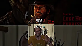 GTA V vs RDR 2 #shorts