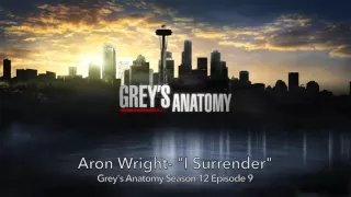 Aron Wright-I Surrender Grey's Anatomy Season 12 Episode 9