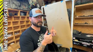 How-To Bare Shaft Paper Tune Arrows