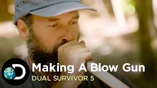 How To Make A Blow Gun | Dual Survival 5