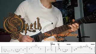 Opeth - The Lepper Affinity (Guitar solo with tab/ solo guitarra tablatura)