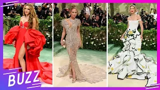 Las famosas mejor vestidas en la alfombra roja de la MET Gala 2024 | Buzz