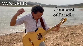 VANGELIS - Conquest Of Paradise | Guitar Cover with Violin - Tribute to Vangelis!