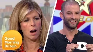 BGT the Champions: Darcy Oake Stuns Kate Garraway With Shocking Magic Trick | Good Morning Britain