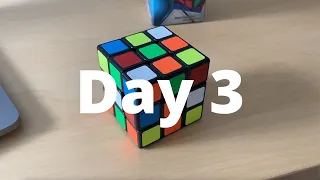 Learning to Solve the Rubik's Cube (7 DAY TIMELAPSE)