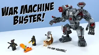 LEGO Avengers Endgame War Machine Buster Set Build Review 2019