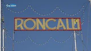 Circus Roncalli: Zelt im Aufbau