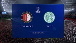 Feyenoord vs Celtic | Champions League group stage | FIFA 23 Gameplay