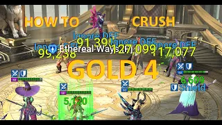 5 Ultimate Arena teams! How to become Gold 4 with go 2nd team, and no Legendaries!