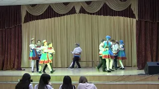 Танец Кадриль детская, лучшее исполнение 4 А класса