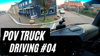 4K POV Truck Driving #04 - Mercedes Actros - Bruinisse, Netherlands 🇳🇱