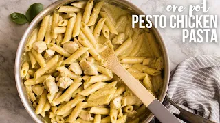 ONE POT Chicken Pesto Pasta | The Recipe Rebel