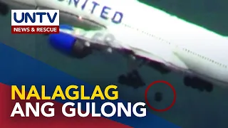 Eroplano, natanggalan ng gulong matapos mag-takeoff sa US airport