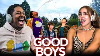 First Time Watching *GOOD BOYS* Had Us In Shock And Crying Laughing! w/@AdriannaReacts