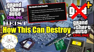 Rockstar Limits Diamonds In The Casino Heist To GTA Plus, Why This is Bad For GTA Online's Future