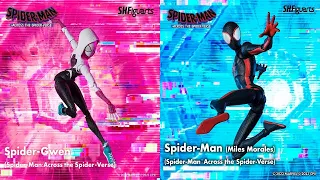 A LOOK AT: Spider Man: Across the Spider Verse – S.H. Figuarts Miles Morales and Spider Gwen REVEAL