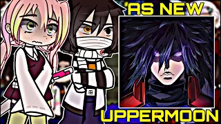 Hashiras React to Madara as New UpperMoon || Naruto || Gacha React