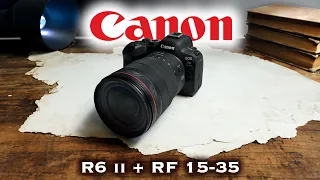 Canon R6 Mark II + RF 15-35mm F2.8 STUDIO TEST