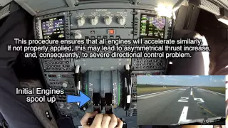 DETAILED THRUST LEVERS & A/THR OPERATION ON FLEX TO & LG