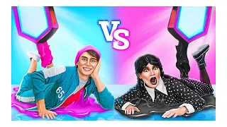 Wednesday vs Soft Boy! Desafios da Squid Games para quarta-feira