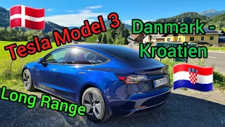 Danmark - Kroatien i en Tesla Model 3 LR (del 1)