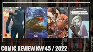 Comic Review KW 45 / 2022: Batman - Die Reise 1, Dune 2, Fables Deluxe Edition 3, Moonshine 4