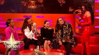 Camila Cabello Fangirls HARD Over Emilia Clarke & Jason Momoa | The Graham Norton Show