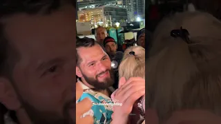 Jorge Masvidal mobbed by fans after UFC 287 in Miami, talks retirement and becoming fight promoter