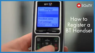 How To Register a BT Handset | liGo.co.uk