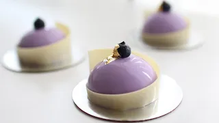 How to make Blueberry Mousse Cake 블루베리 무스 레시피 | Sunday Baking