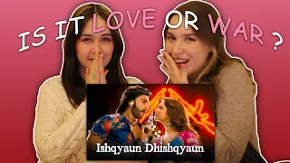 Russian Girls React to Ishqyaun Dhishqyaun | Goliyon Ki Rasleela Ram-leela