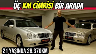 KM CİMRİLERİ | 28.370km Mercedes W210 E200 Kompressor | Kedi Göz Mercedes