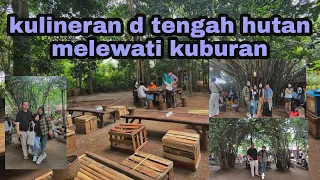 WARUNG TUMAN BSD TANGGERANG.Kulineran ditengah hutan