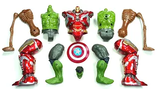 Merakit Mainan Robot Ironman, Hulk Smash, Siren Head